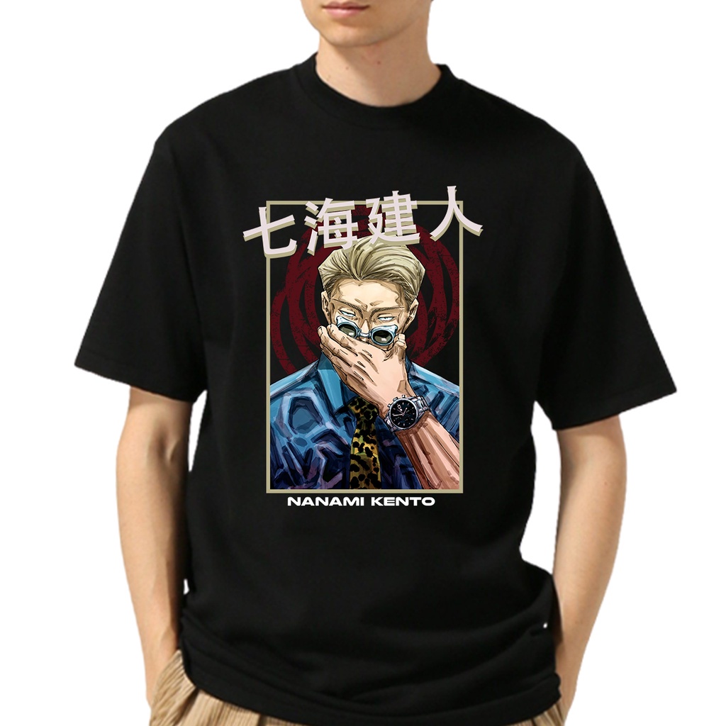 Camiseta Basica Camisa Nanami Kento Jujutsu Kaisen Anime Japones