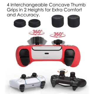 Novo Novo [ESTOQUE PRONTO] Conjunto 8 em 1 para Controle PS5, Botão de Gatilho para Console PS5, Cabo de Rocker