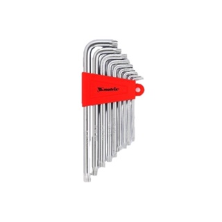 Jogo Chave Torx Hexagonal Longas Crv 9 Peças Mtx
