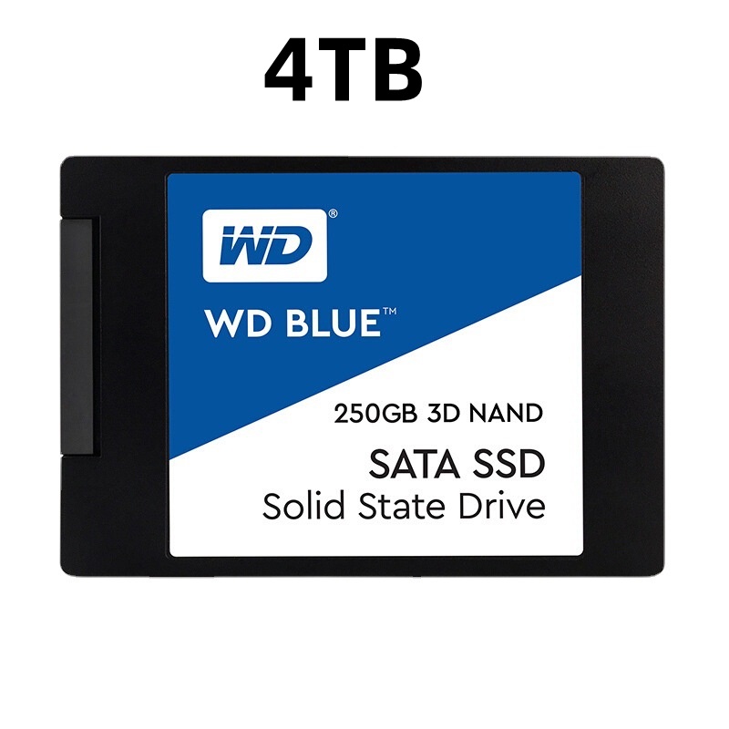 WD Western Digital SSD 4TB/2TB/1TB SATA3 Unidade Interna De Estado Sólido De 2,5 " Para PC Desktop