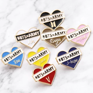 Ídolos KPOP Em Torno Do BTS Love Your Own Name Badge