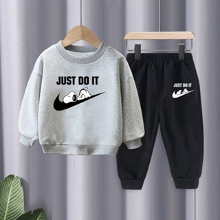 Ternos Infantis/Meninos Outono Inverno Novos De Duas Peças/Meninas Roupas Esportivas E Calças