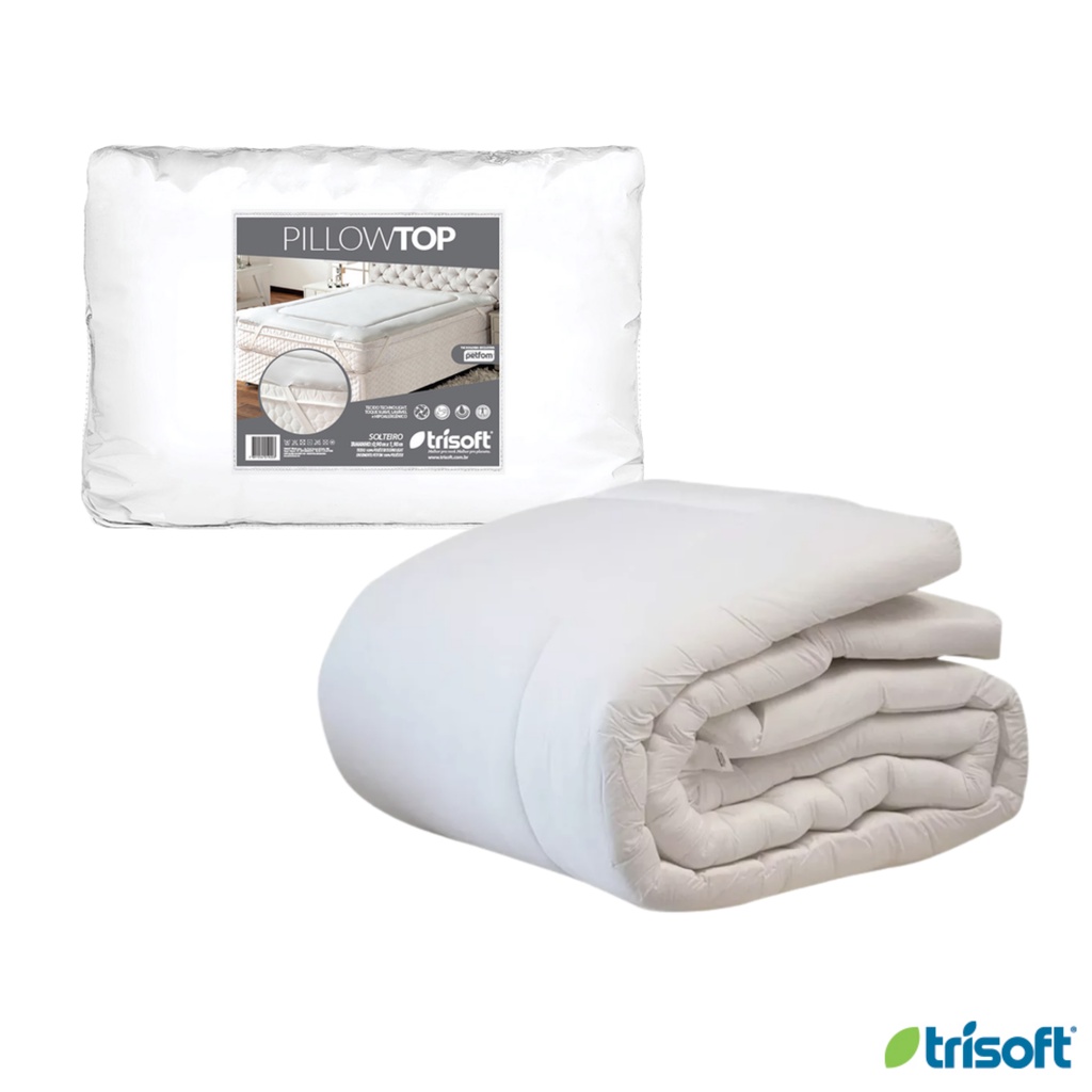 Trisoft Pillow Top Queen Shopee Brasil