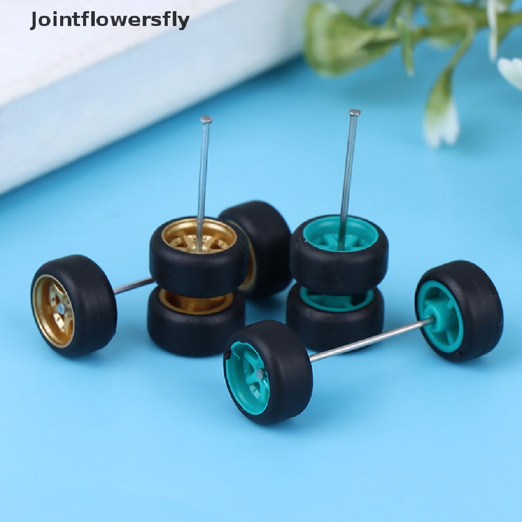 Hotwheels JTFF 1/64 Rodas Para Quentes Com Pneus De Borracha Modelo Carro Peças Modificadas Brinquedos FY