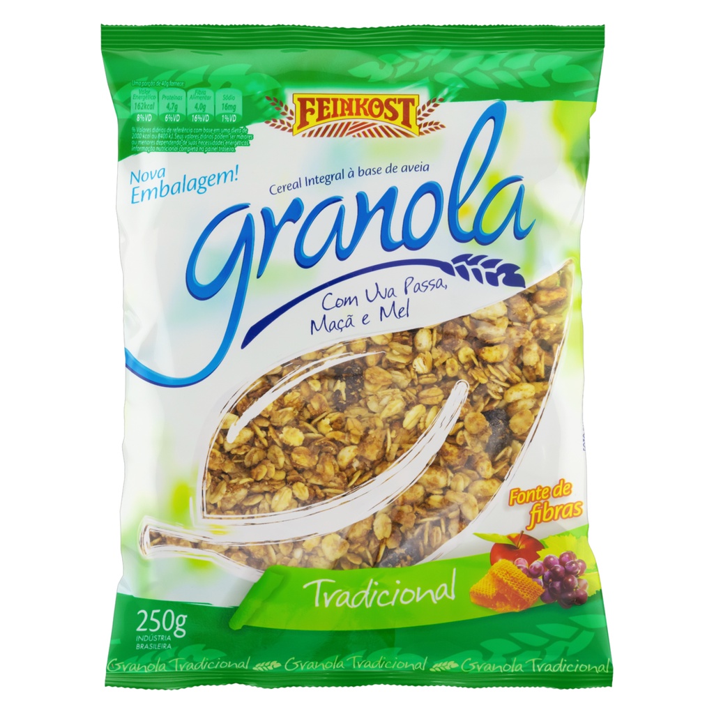Granola Tradicional Feinkost Pacote 250g Shopee Brasil