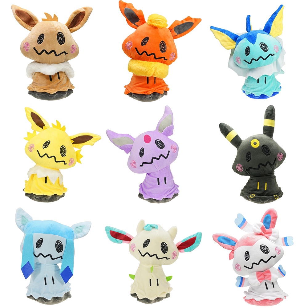 Mimikyu hot sale sylveon plush