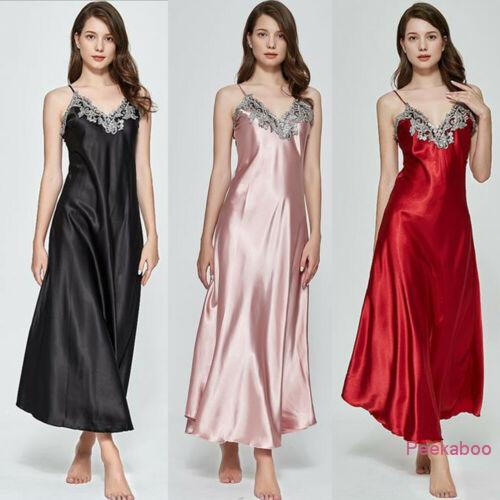 Satin Sleepwear Dress