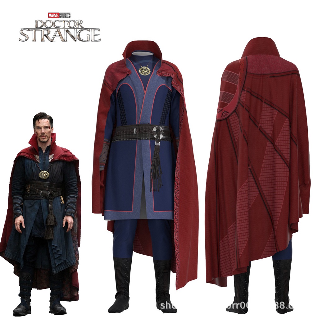 Dr . Marvel Strange Cos O Mesmo Jogo De Costura De Desenhos Animados Masculinos Conjunto Completo De Trajes Steven