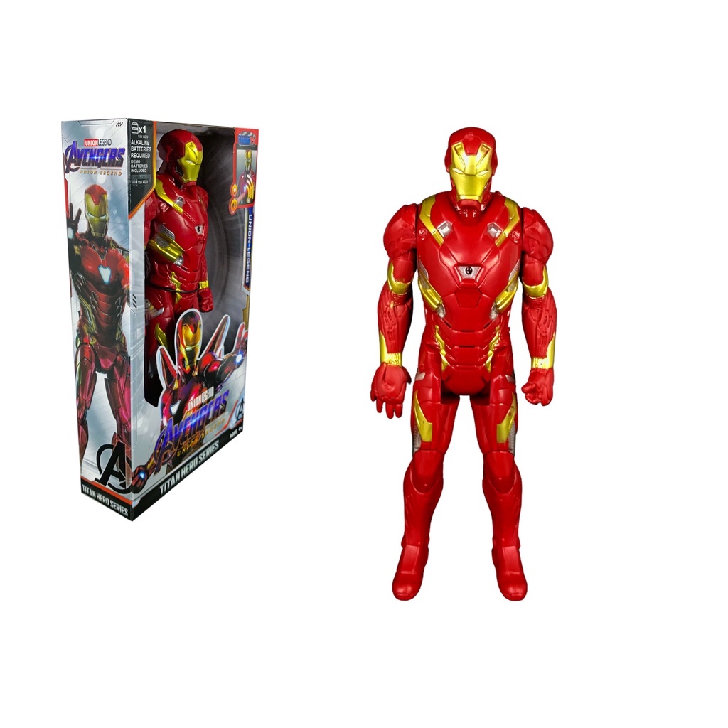 Boneco Homem de Ferro - Boneco Homem de Ferro Grande Articulado 30 cm ...