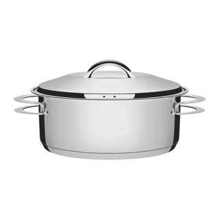 Panela Caçarola Rasa em Aço Inox Linha Solar Fundo Triplo 20 cm Ø 2,9L PIT6 - Tramontina 62503200