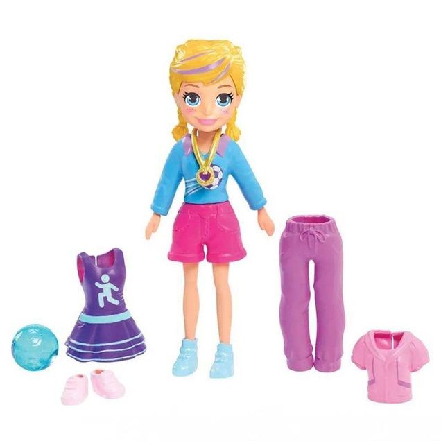 Polly Pocket Mega Trailer Da Polly Rosa Mattel Rosa : :  Brinquedos e Jogos