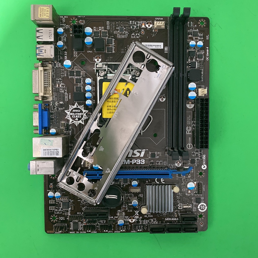 New product MSI H81MP33 Desktop Motherboard H81 Socket LGA 1150 DDR3