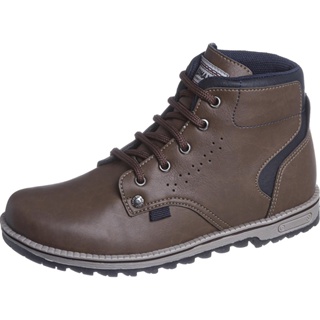 Bota Coturno Infantil Masculina Mostarda Club Happy