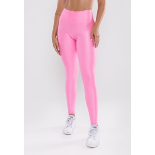 Legging Academia Cintura Alta - Rosa Barbie