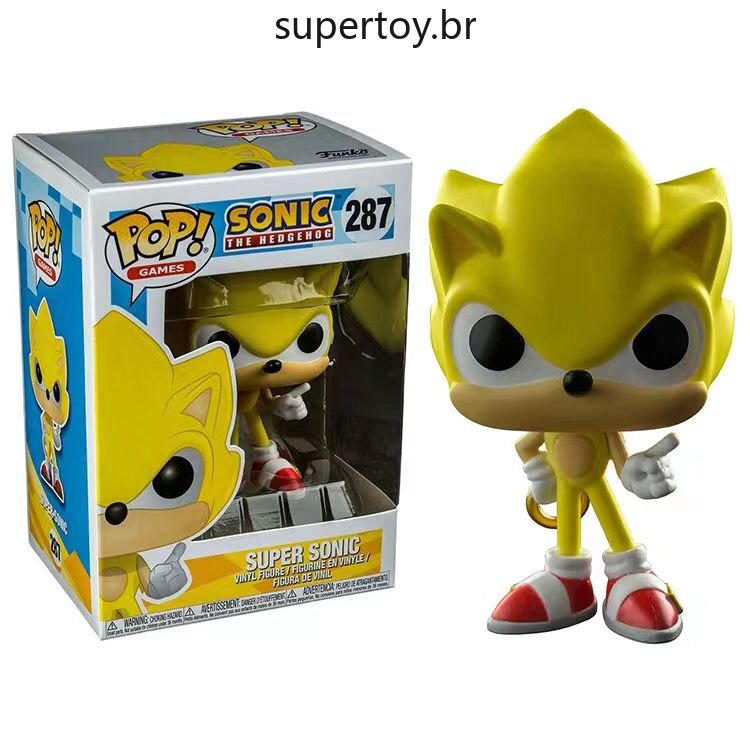 Funko Pop Super Sonic Action Figure 287