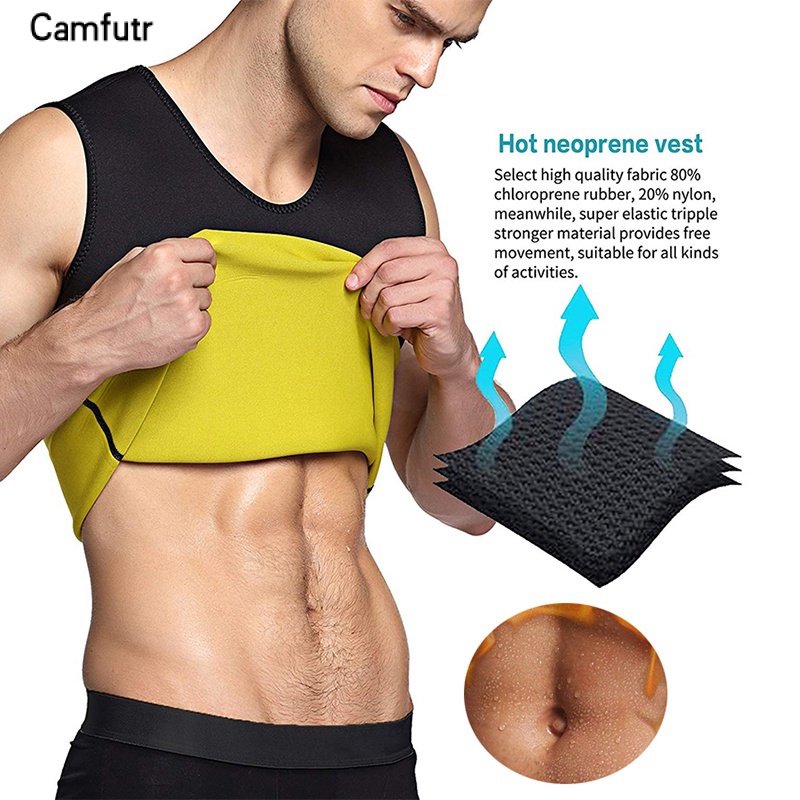Homens Shaper Do Corpo De Emagrecimento Colete Barriga Esporte Cintura Boobs