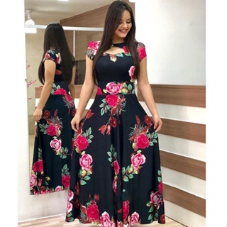 High waist best sale maxi dress