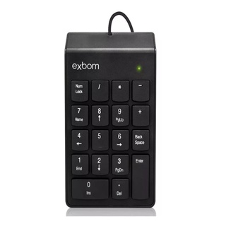 Teclado numérico sem fio Teclado numérico Teclas numpad portátil 2,4 GHz  Número de contabilidade financeira Extensões de teclado 10 Tecla para  Laptop PC Desktop Nota