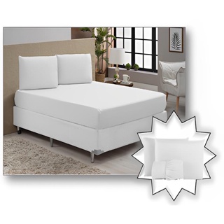 Kit 05 Jogo Cama Lencol Casal Padrao 3Pcs Premiun Conjunto
