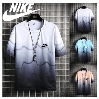 Camiseta Manga Curta Lelaki Gradiente Homens
