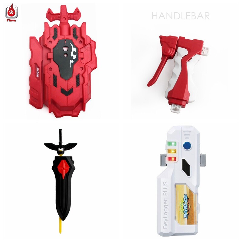 Solong4u Beyblade Burst Music Beylogger Launcher Grips & Trigger Brinquedos Para Crianças