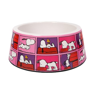 Comedouro Para Cães Melamina Snoopy Quadpink Zooz Pets - 250ml