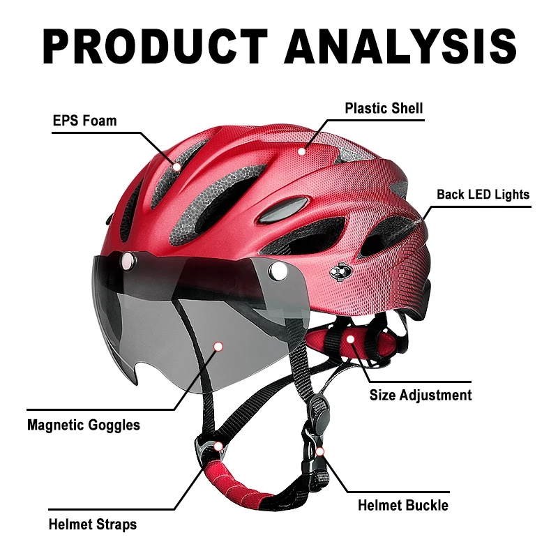 Capacete X-TIGER com LED