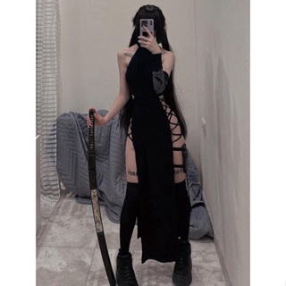 Vestidos de espartilho gótico para mulheres sem mangas com