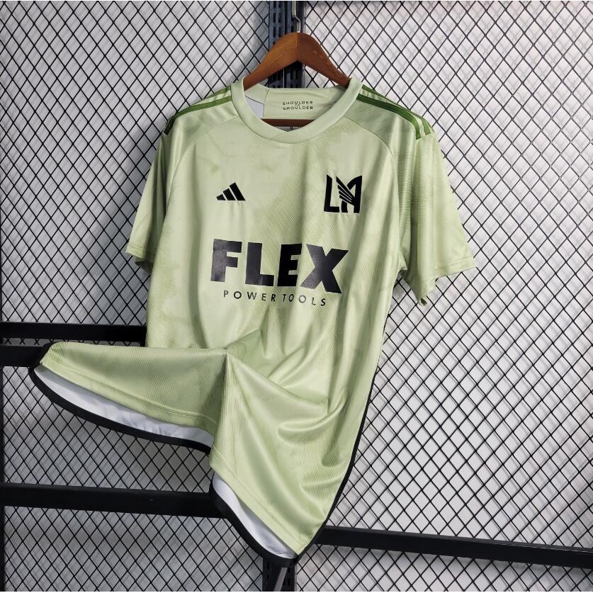 23/24 Los Angeles FC Away Uniforme de futebol masculino esportivo Training Training Camiseta de futebol