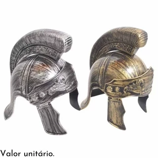 Capacete Romano Elmo Soldado Medieval
