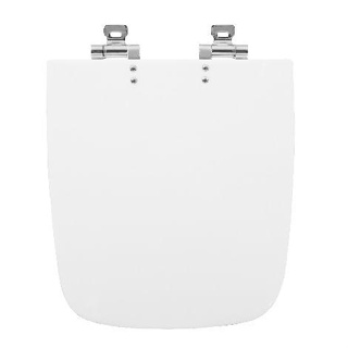 Assento Sanitário em Poliester Soft Close Boss Sofisticato Branco Sicmol