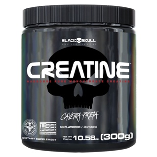 Creatina 300g BlackSkull 100% Pura
