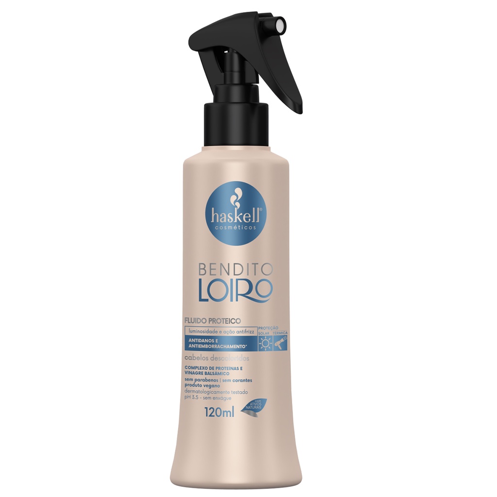 Fluido Proteico Bendito Loiro 120ml Haskell