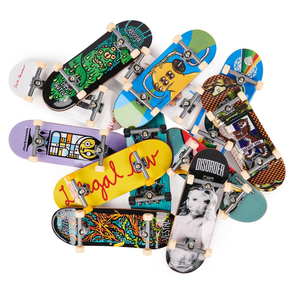 Skate De Dedo Tech Deck Relic Series Profissional + Adesivos - Escorrega o  Preço