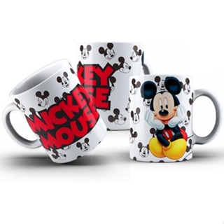 Caneca Mickey Porcelana Super Oferta Lindo Presente