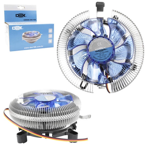 CoolerOne AM4/AM5 Ryzen CPU Cooler - 95mm Fan, 75W TDP, 4-Pin PWM (2-Pack)