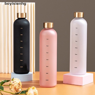 boyisienhg 1L Garrafa De Água Com Marcador De Tempo 32 OZ Fitness Sports Outdoor Travel Bebidas Portáteis À Prova De Vazamentos BPA Garrafas De Foscas Grátis Novo