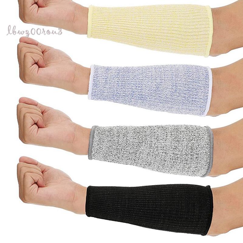 4 Pares De Mangas Resistentes Ao Corte E À Queimadura De Proteção Do Braço Protetores De Antebraços Para Pele Fina Contusão