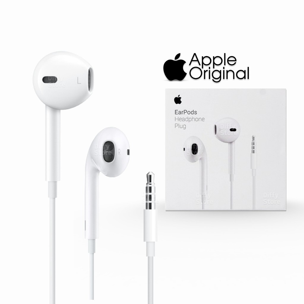 Fone de ouvido iPhone Earpods Original 3.5mm Entrada P2 no Brasil Pronta Entrega Pronta Entrega Express