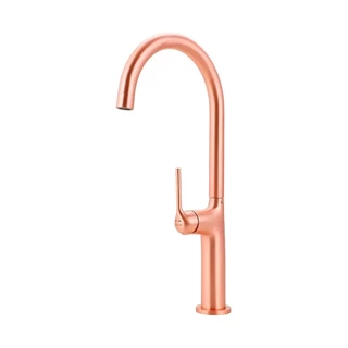 Torneira para cozinha Gourmet misturador monocomando Maracá Pingoo - Cobre em Oferta na Shopee