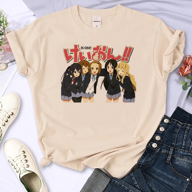 Camiseta Básica K-On Personagen