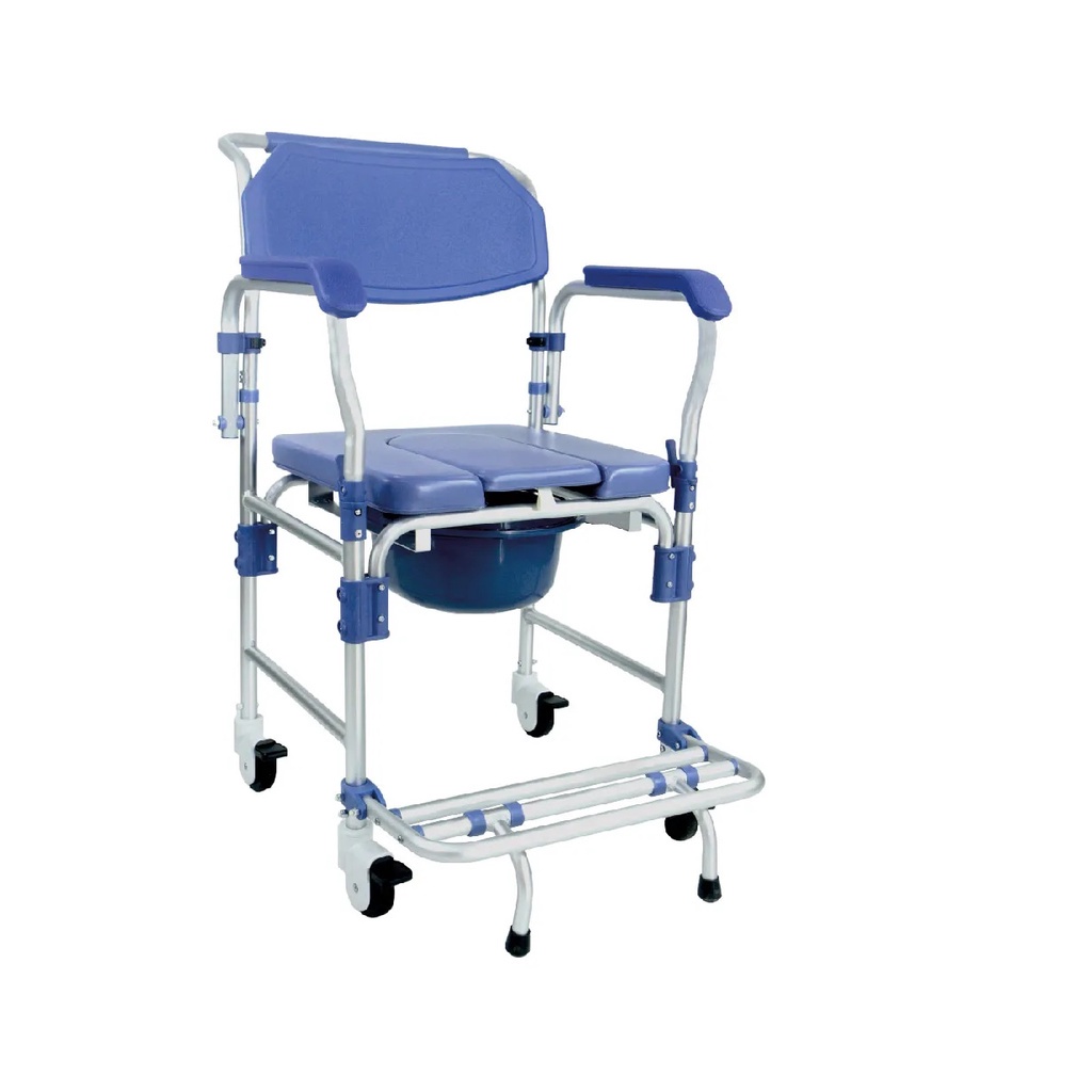 Cadeira De Banho Higiênica Alumínio Dobrável D60 Dellamed