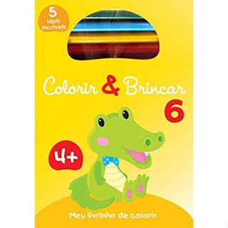 COLORIR & BRINCAR 6 - AMARELO