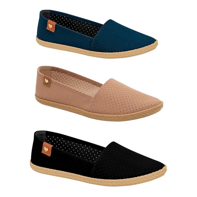 Sapatilha slip on moda nobuk laço femenino em Promoção na Shopee Brasil 2024