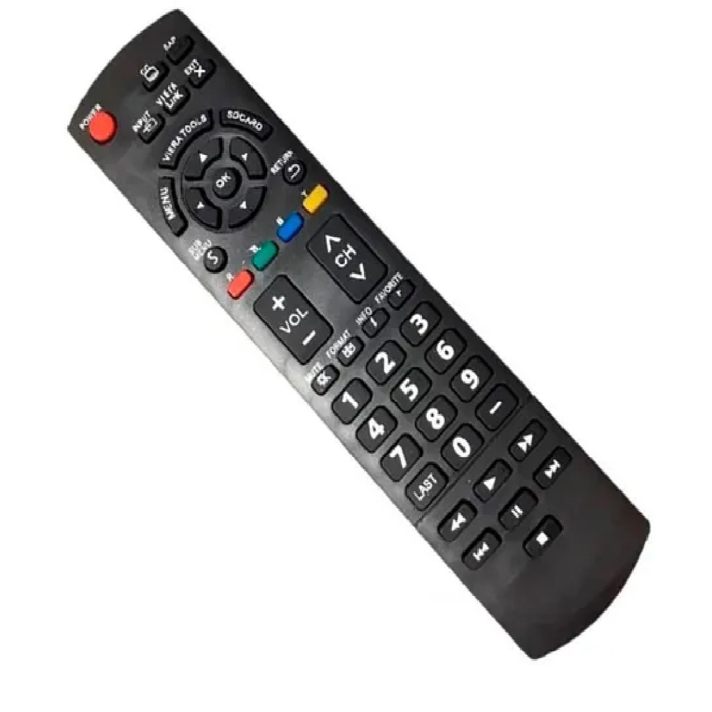 Telecomando Universale Per TV Panasonic LED 3D, Compatibile Con TC-P42UT50, TC-P50X3, TC-55DT50, TC-P50ST50