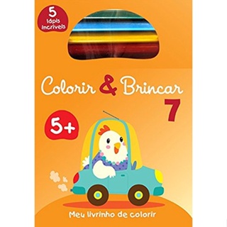 LARANJA - COLORIR & BRINCAR 7