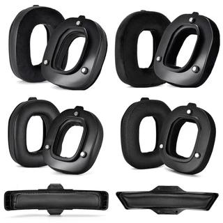 Para Logitech Astro A50 Gen4 Gen3 Fone De Ouvido Bandana Cabeça Banda Feixe Earpads Almofada Esponja Earmuffs Com Fivela