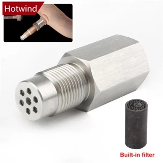 Universal Stainless Steel Check Engine Light CEL Mini Catalyst O2 Sensor