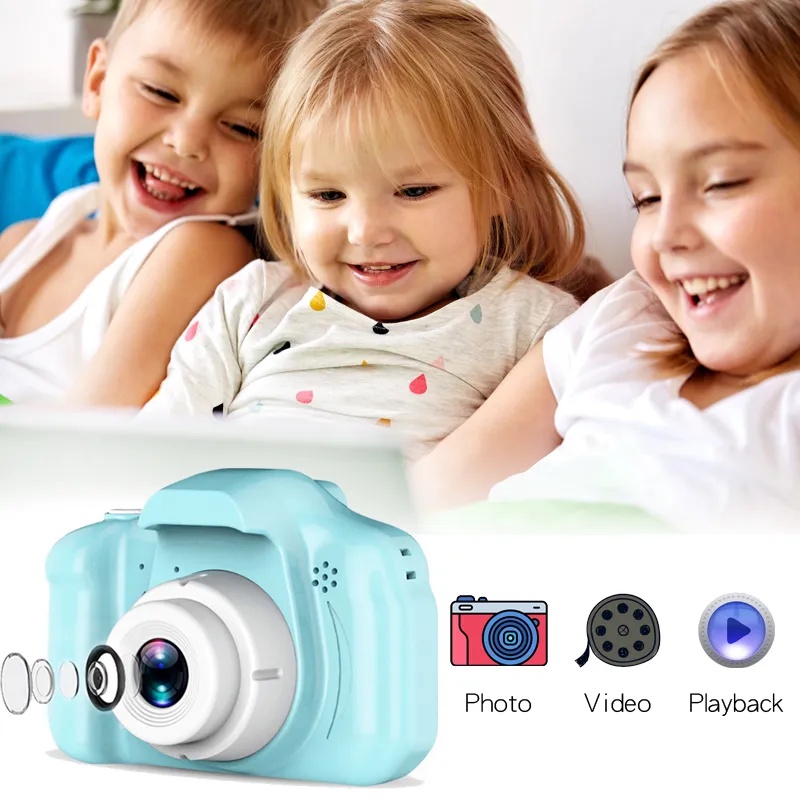 Mini Câmera Digital Filmadora Infantil Para Criança Portátil