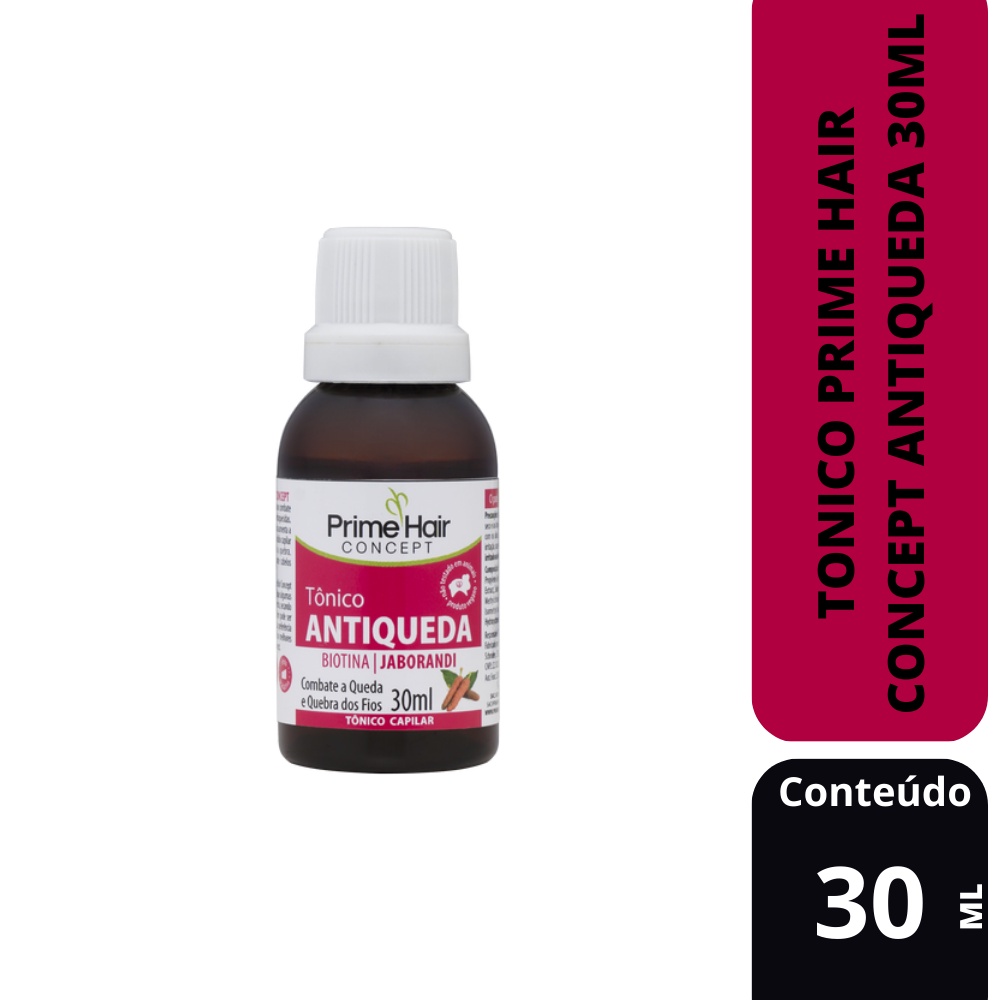 Tonico Prime Hair Concept Tratamento Antiqueda 30ML Shopee Brasil